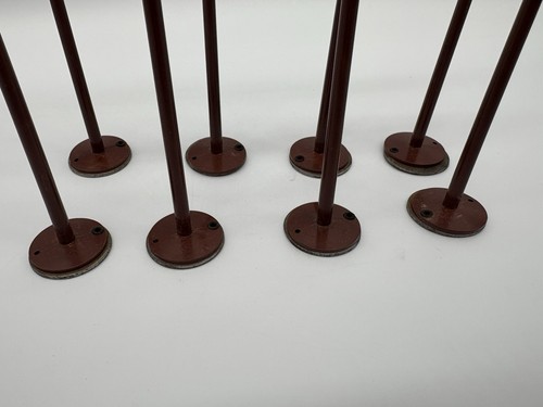Juego de 8 - Postes de teléfono Bachmann 6" con bases ponderadas - Calibre O - Imagen 4 de 5