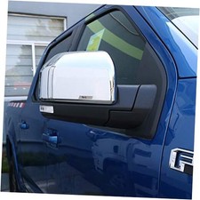 Side Mirror Cover Trim for Ford F150 2015-2020 Chrome Mirror Cover 2pcs 