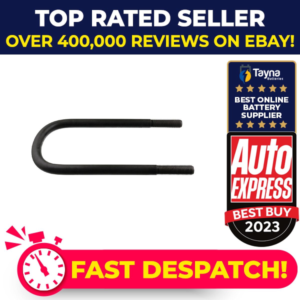 Leaf Spring U Bolt / Clamp 07957 Febi Suspension 0313845070 0313845074 Quality