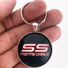 Chevrolet Chevy Monte Carlo SS Badge Emblem Logo Keychain