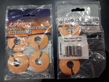 Unika Plastic Radiator Pipe Covers Roses Collar For Beech Laminate/Wood Flooring