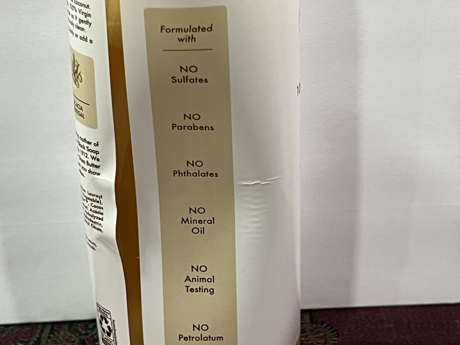 2 Shea Moisture 100% Virgin Coconut Oil Daily Hydration Body Wash BIG Size19.8oz