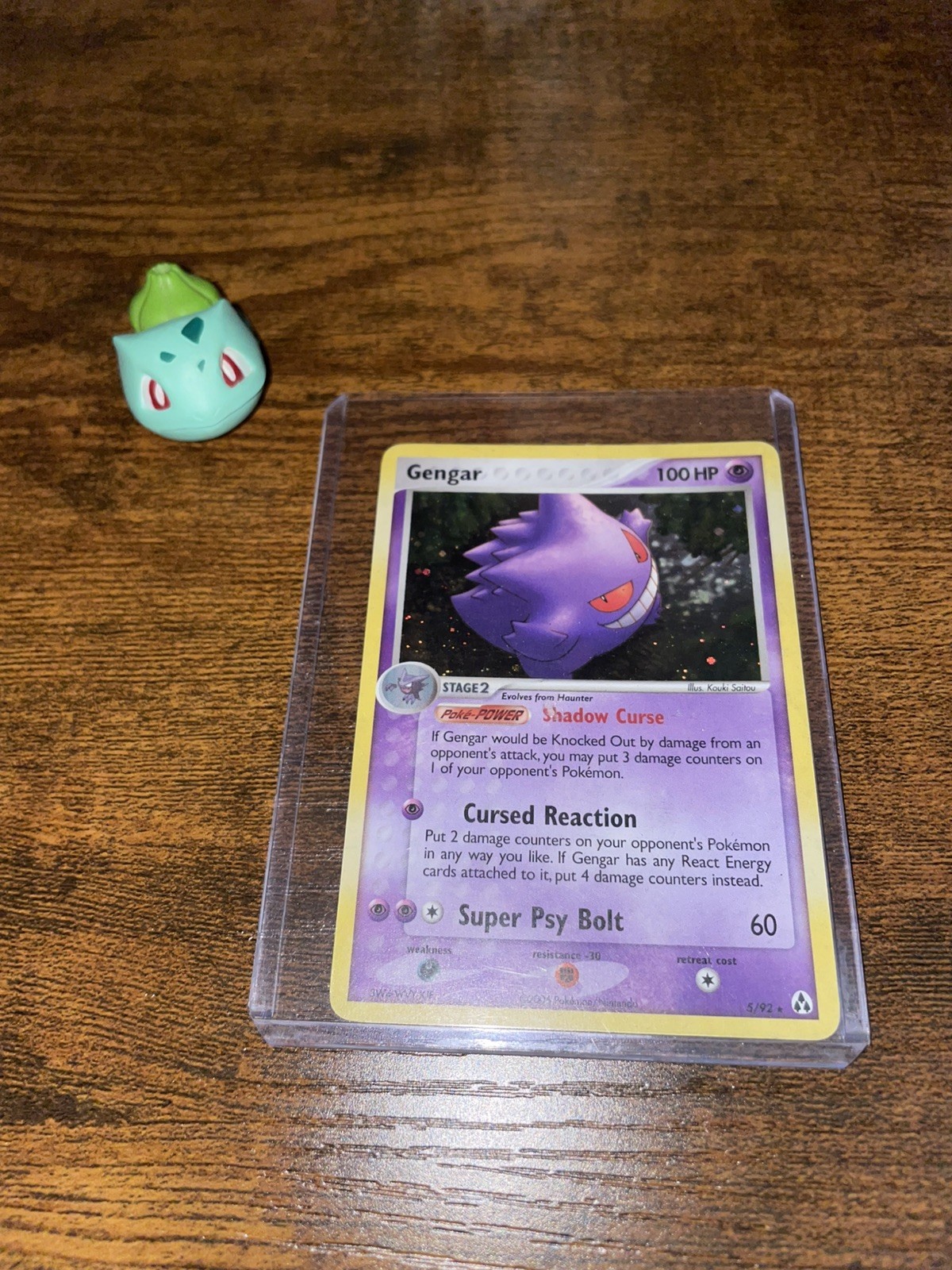 Pokemon Gengar 2006  5/92 Legend Maker Rare Holo Card NM English