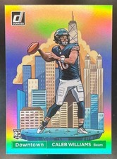 2024 Panini Donruss Caleb Williams Downtown! SSP #21 RC Chicago Bears