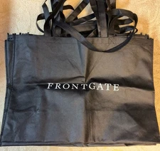 Lot/10 Frontgate Shopping Cloth Totes beach grocery Bags Great For Moving 24”x17