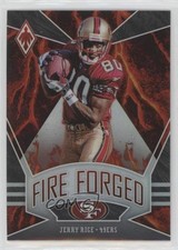 2020 Panini Phoenix Fire Forged Jerry Rice #6 HOF 0g27
