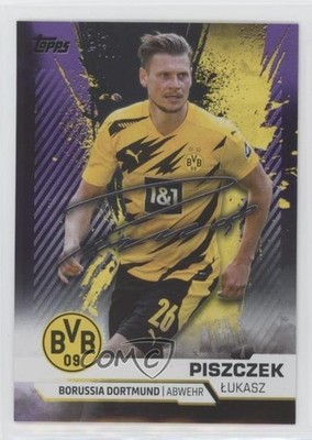2020 Topps BVB Borussia Dortmund Mega Tin Purple /299 Lukasz Piszczek #13 0sm9