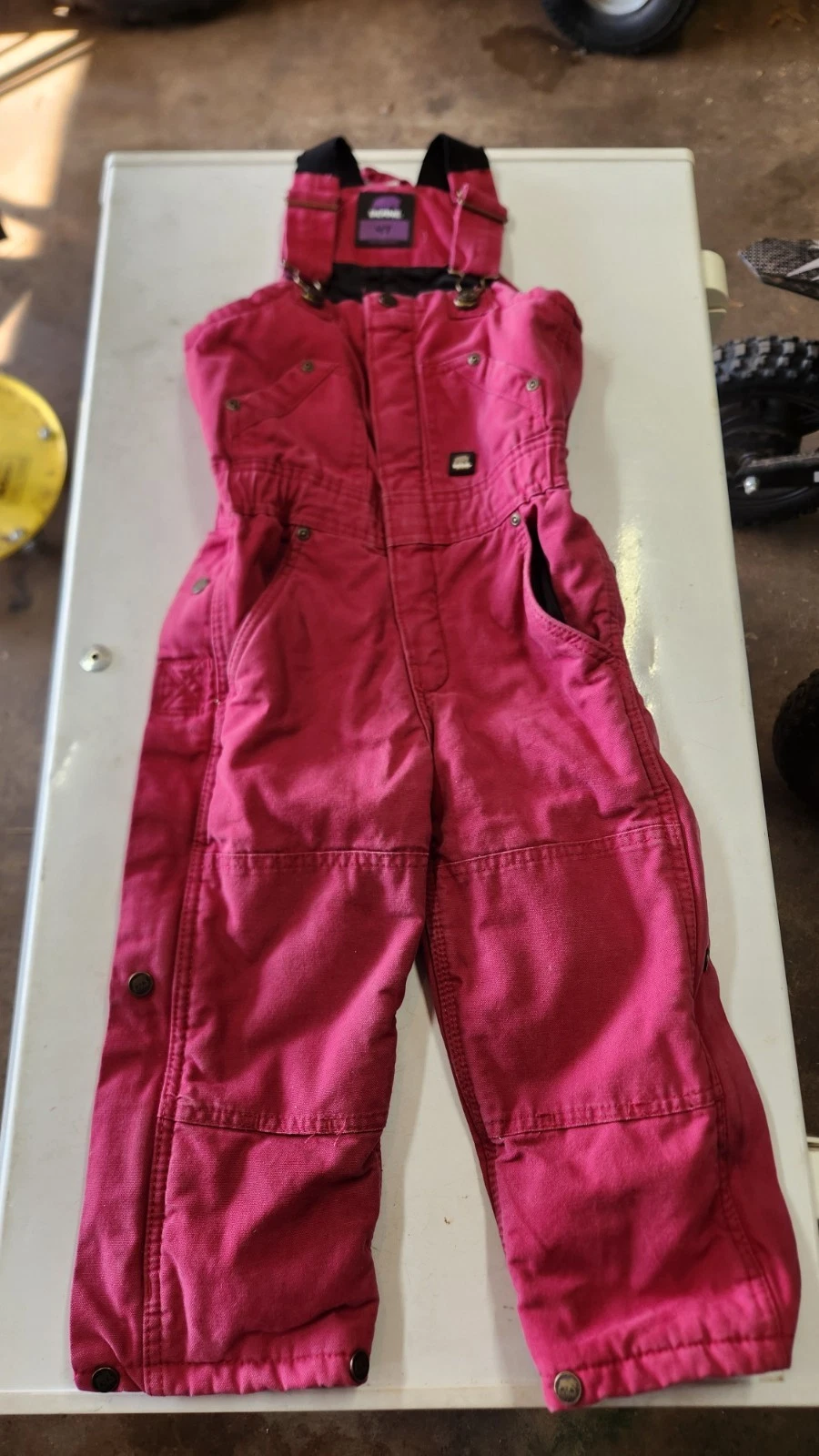 Berne Bib Overalls Youth 4T Insulated Duck Canvas Coveralls Bibs