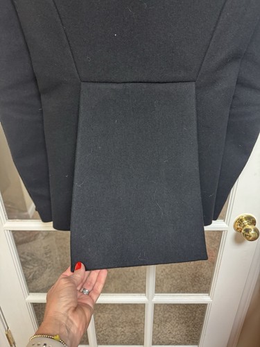 Rick Owens F/W 2012 Black Wool Blend One Button Blazer Jacket - Picture 8 of 8