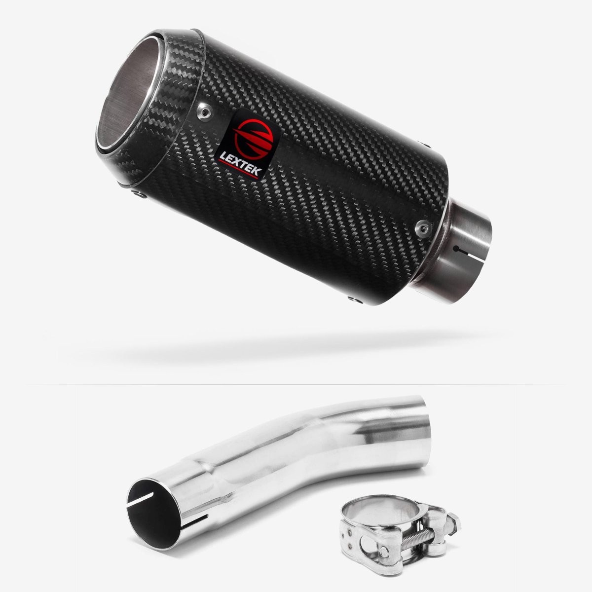 Lextek Stainless Steel Slip-on 150mm Exhaust for Suzuki GSXR 600/750 11-
