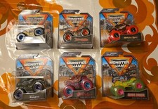 Monster Jam Super Lot Of 6 Trucks 1/64 SHIPS FAST AND SAFE Series 35 And 36