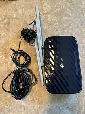 TP-Link Archer C20 AC750 Dual Band Wireless WiFi Router w/ Power Adapter Bundle