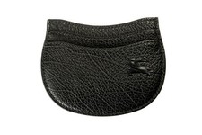 Burberry Unisex "Rocking" Black 100 Leather Logo Credit Card Case