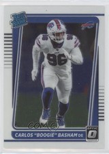 2021 Panini Donruss Optic Rated Rookie Carlos Basham Jr Boogie #277 pd5