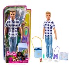 Barbie HHR66 - Camping Ken-Puppe - Blonde Haare
