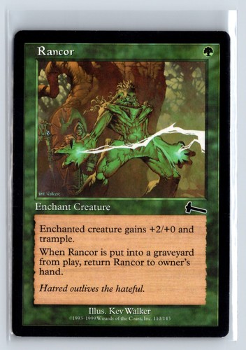 (5X) Rancor Urza's Legacy Common (Lot1) – MTG Magic the Gathering Card - 第 7/13 張圖片