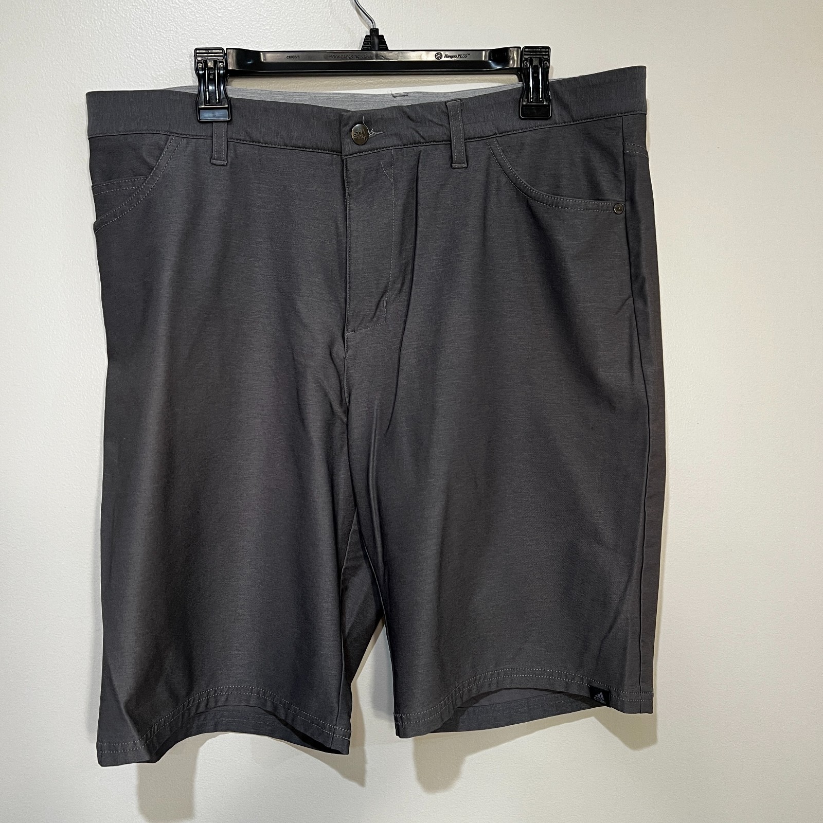 Adidas Grey Golf Shorts Mens 36 Performance Stretch Athletic Ultimate 365 Gray