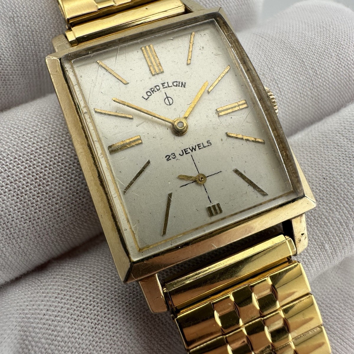 ジャンク　LORD ELGIN ゴールド 手巻き時計 ジャンク LORD ELGIN ゴールド 手巻き時計 LORD ELGIN