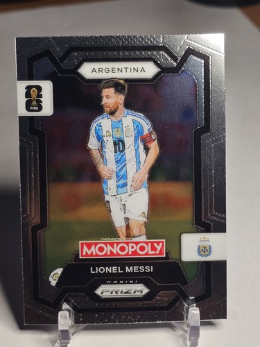 2026 Panini Monopoly Prizm FIFA World Cup Lionel Messi #1 Argentina BASE