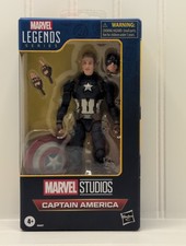 Hasbro Marvel Legends Marvel Studios CAPTAIN AMERICA 6in Figure W Shield  Head