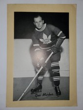 Gus Marker 1934-43 Group 1 Beehive Hockey Photo EXMT Toronto Maple Leafs