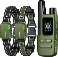 Dog Shock Collar 2 Dogs 10-120Lbs - 4200FT Dog Training Collar with Remote IPX