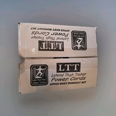 Vintage Lateral Thigh Trainer Upper Body Power Cords NOS