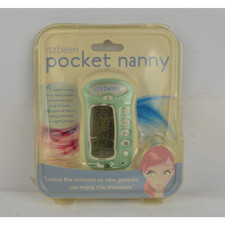 Itzbeen Pocket Nanny Baby Care Timer Green ALARM NURSING REMINDER WD68