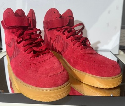 Nike Air Force 1 High ´07 LV8 Gym Red Neuzustand ungetragen Größe 47 ohne OVP