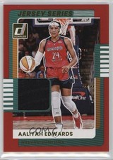2025 Panini Donruss WNBA Jersey Series Red Aaliyah Edwards #36 1j87