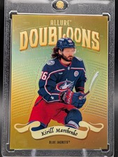 2025-26 Upper Deck Allure Kirill Marchenko Blue Jackets Doubloons