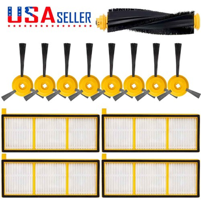 #ad Replace Side Brush amp; Main Brush amp; Filter Compatible with Shark ION Robot RV750C $12.78