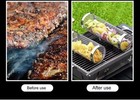 Stainless Steel BBQ Grill Baskets with Wooden Handle, 2-Piece Set,  — photo 7