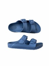 Birkenstock Big Kid Size 1, EU 32 Light Blue Arizona Slide Sandals