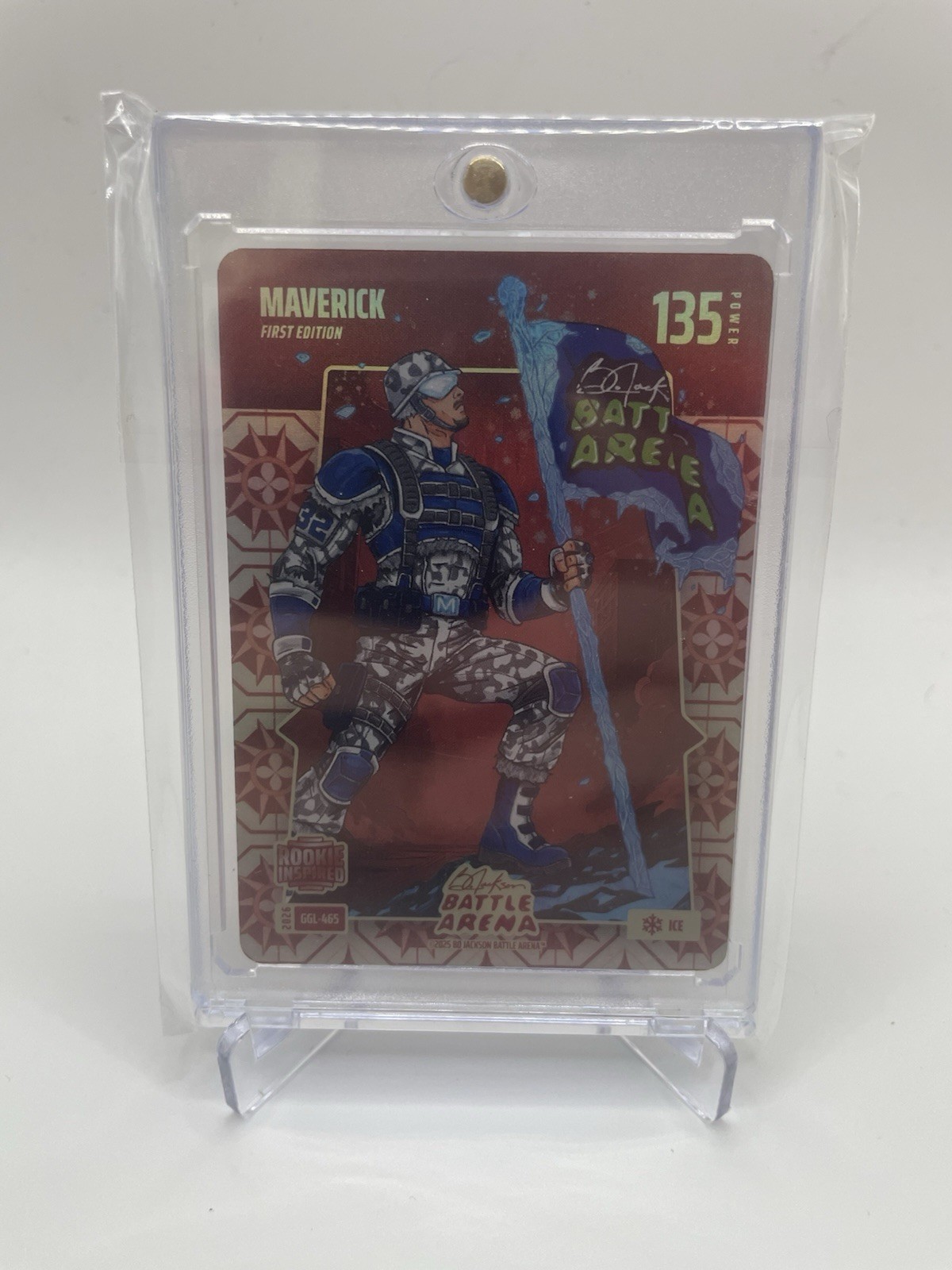 2026 Bo Jackson Battle Arena Great Grandmas Linoleum #GGL-465 “Maverick” Ice RC