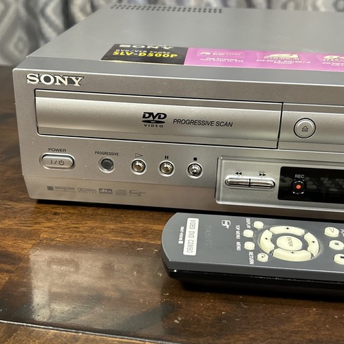 Sony SLV-D500P DVD/VCR Combo Player VHS Recorder W/ Remote -Tested & Works - - 第 2/12 張圖片
