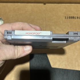 Monopoly NES With Box  Authentic Tested Very Good Condition