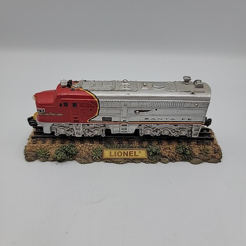 Lionel Santa Fe Diesellok Resin Ausstellungsstück 1E/0423 Vintage 5”x1.5”x2” | Zustand: Used