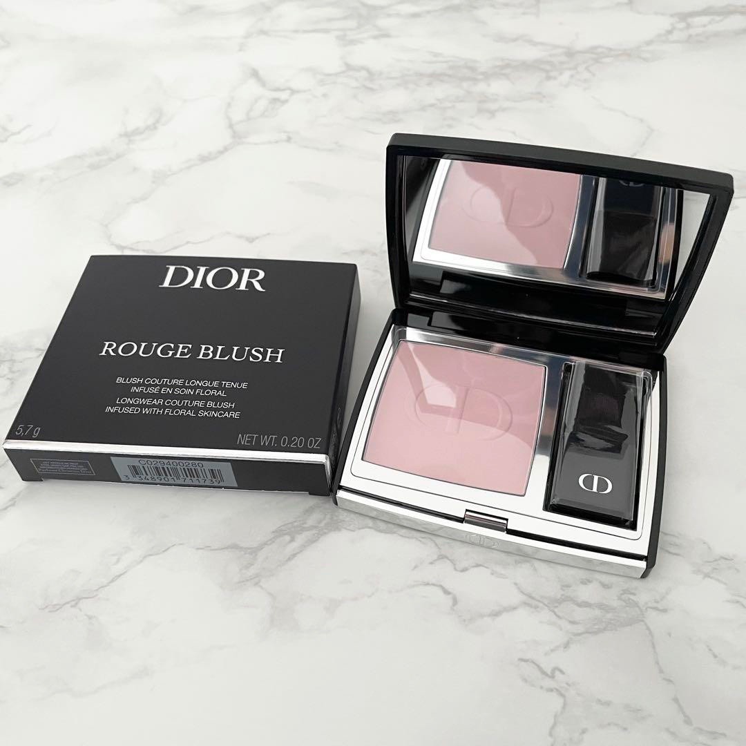 チーク Dior ROUGE BLUSH 260 ROSE POPELINE Dior Rouge Blush 280 Rose Popeline Matte (Limited Edition