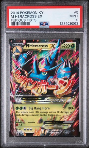 M Heracross-EX graded PSA 9 for sale on eBay