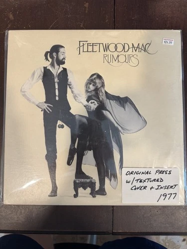 Fleetwood Mac Rumours Original 1977 US Press Complete W/Poster VG Nice Copy