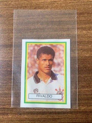 PANINI CAMPEONATO BRASILEIRO 1993 USED STICKER RIVALDO ROOKIE#90
