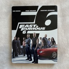 Universal Fast Furious 6 Blu-ray/DVD Steelbook Includes Digital HD Copy