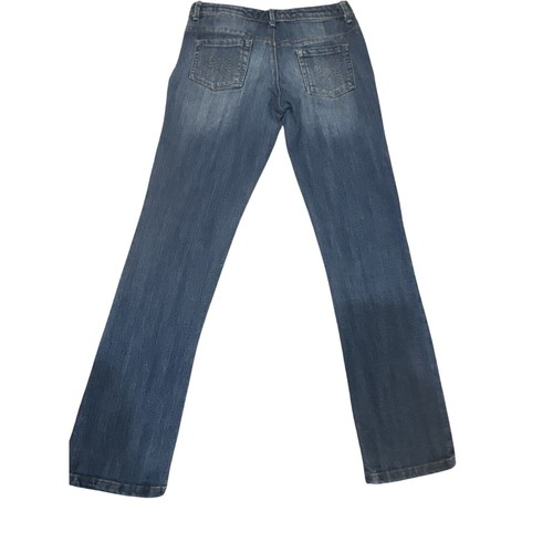 Gymboree Girls Size 10 Skinny Adjustable Waist Light Wash Jeans Free Shipping - Picture 8 of 15