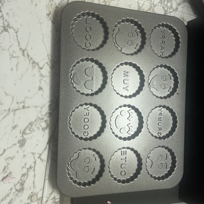 Nordic Ware Funny Face Treat Pan Cookies Whoopie Pie Ice Cream Sandwich