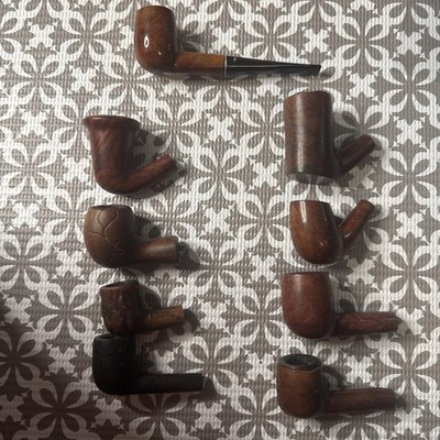 Briar Estate Pipe, His Nibs, Wally Frank, Grand Morez Whitehall