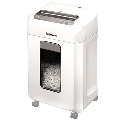 Fellowes 12Ms Shredder 12 Sheet Micro-Cut Paper Shredder - White (CRC46300) 