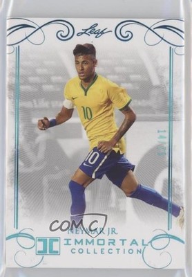 2018 Leaf Immortal Collection Blue 14/25 Neymar Jr #10 3y0