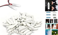 100pcs Dry B-Connector Wire Telephone Alarm Wire Crimp Beanies Splices White