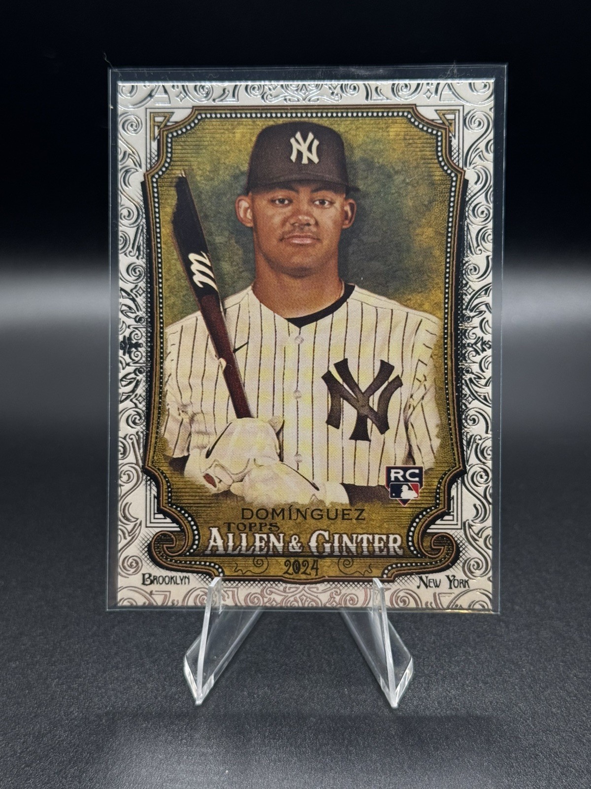 2024 Topps Allen & Ginter #31 Jasson Dominguez Foil Filagree